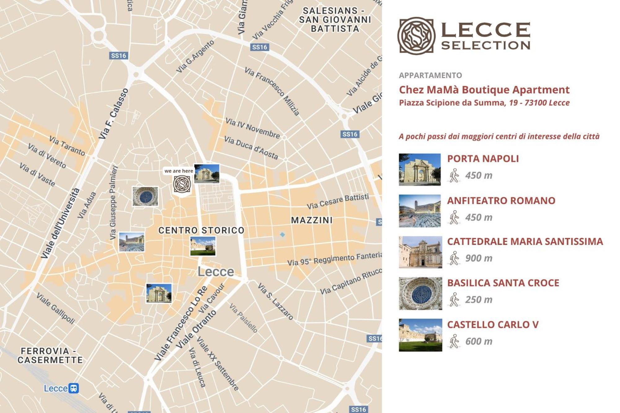 Chez Mama' Rooftop - Sit Apartment Lecce Bagian luar foto